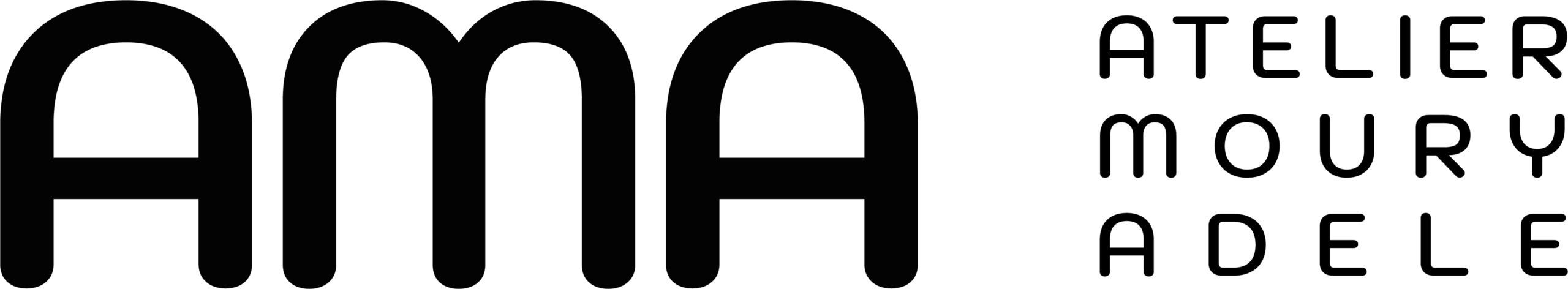 Logo en tête AMA Atelier Moury Adele